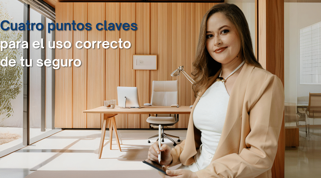 Cuatro puntos claves para el uso correcto de tu seguro